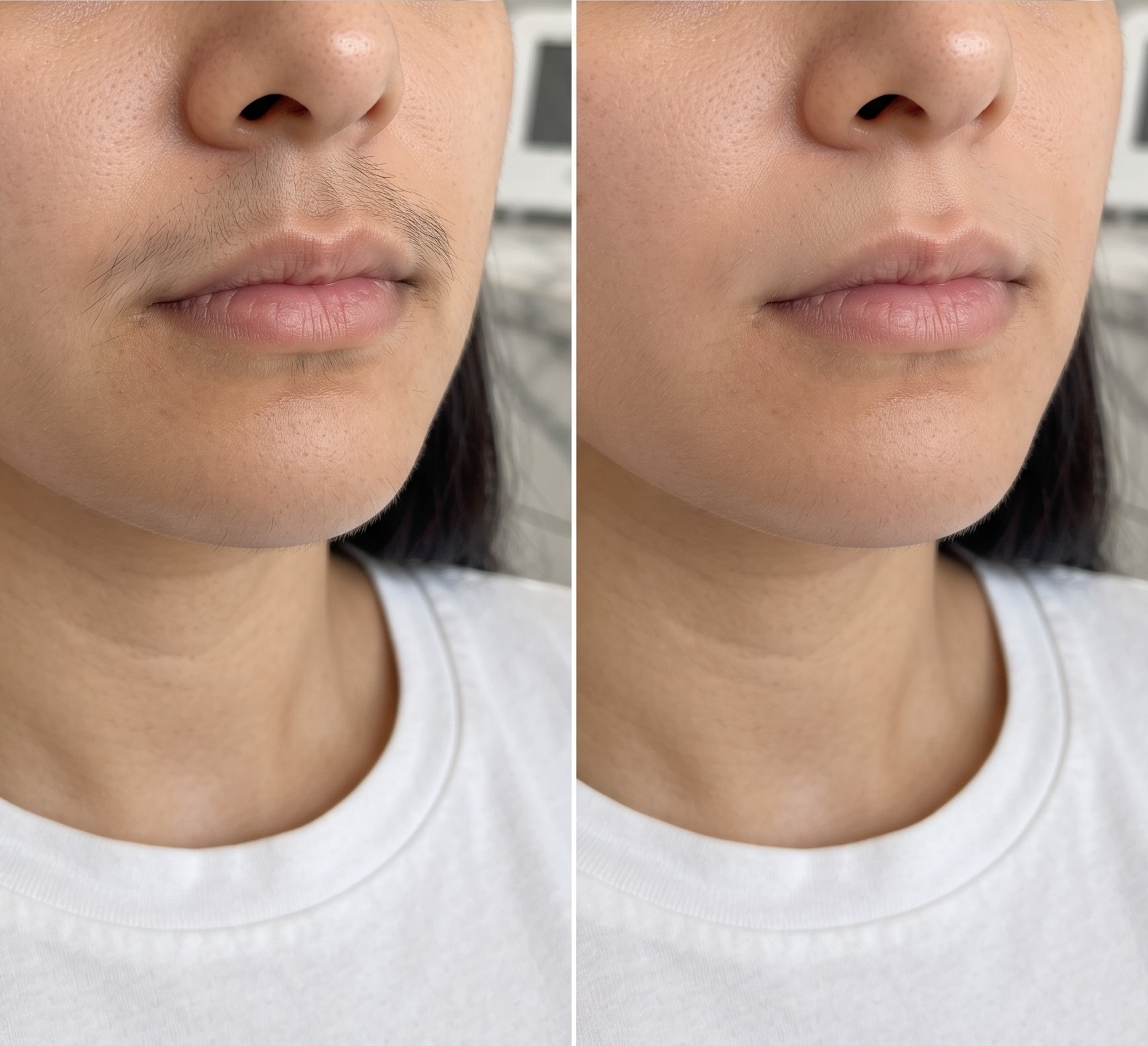 Before and after result 1
