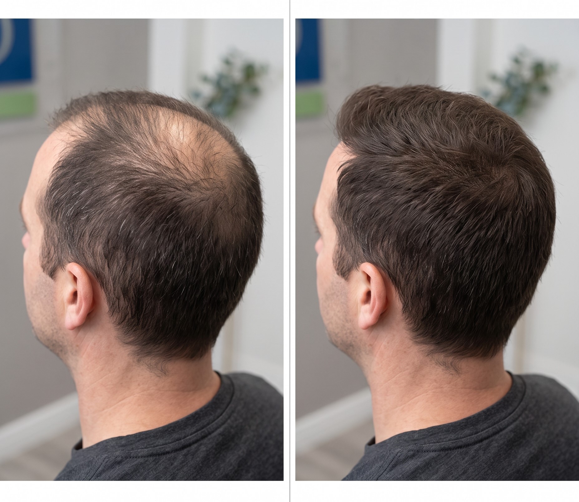 PRP Hair Restoration result 2